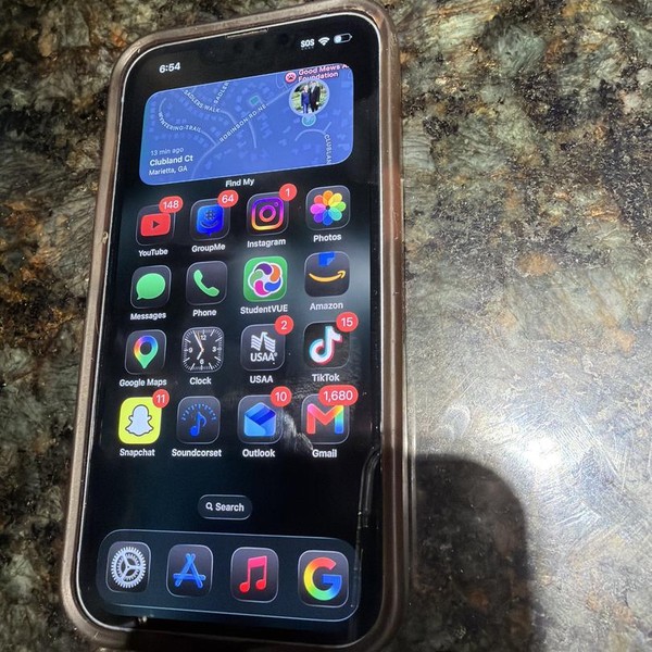 Apple iPhone 14 - Unlocked, 512 GB, Blue, A2649