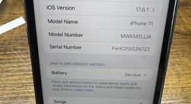 Fair
													Apple iPhone 11 - Unlocked, Black, 64 GB, A2111, photo 2 of 8