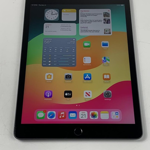 Apple iPad 9th Gen - Wi-Fi, 64 GB, Gray, A2602