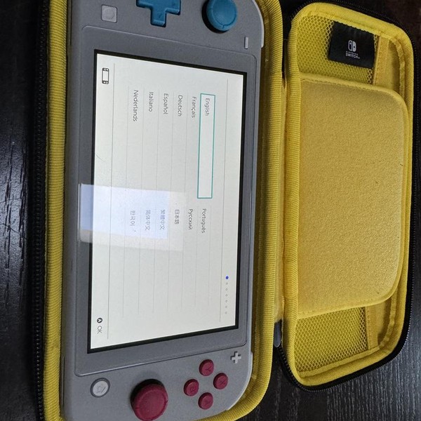 Nintendo Switch Lite - Gray, Zacian and Zamazenta Edition
