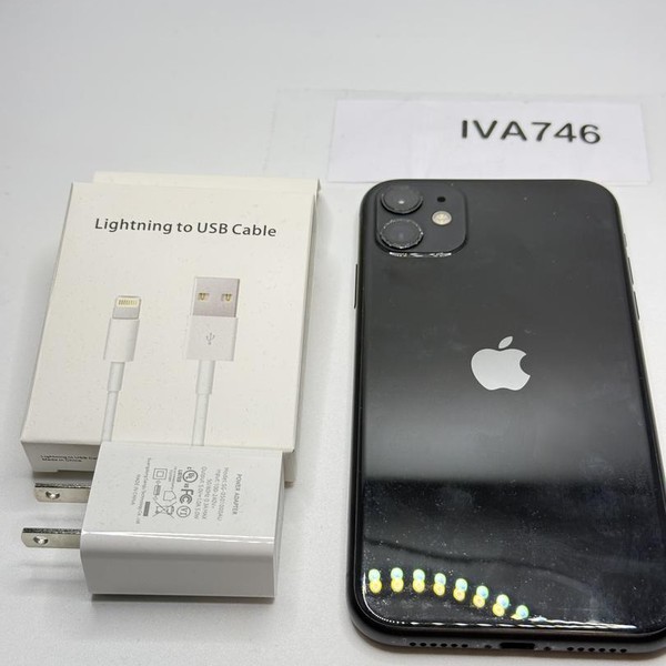 Apple iPhone 11 - Unlocked, 128 GB, Black, A2111
