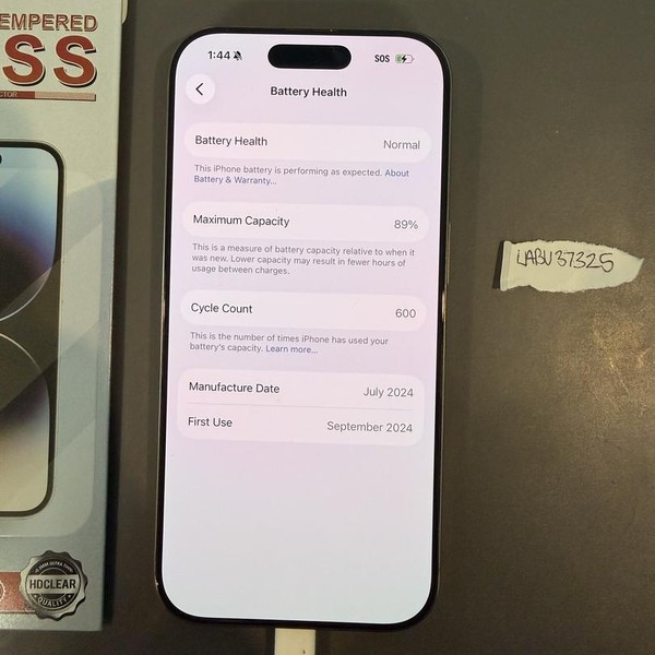 Apple iPhone 16 Pro - Unlocked, 512 GB, Natural, A3083