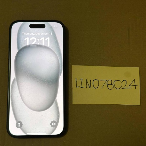 Apple iPhone 15 - Unlocked, 256 GB, Black, A2846