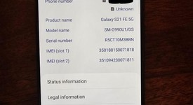 Good
													Samsung Galaxy S21 FE 5G - Unlocked, Graphite, 256 GB, 8 GB, SM-G990U1, photo 3 of 5