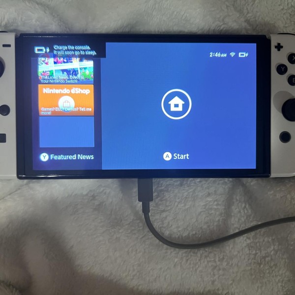 Nintendo Switch - OLED - 64 GB, White