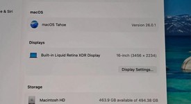 Good
													MacBook Pro 2021 - 16" - Apple M1 Pro 10-core, Gray, 512 GB, 16 GB, photo 3 of 15