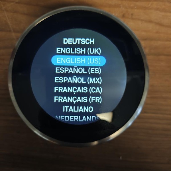 Nest Thermostat 3rd Gen - Silver