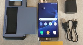 Good
													Samsung Galaxy S7 Edge - Unlocked, Silver, 32 GB, SM-G935U, photo 1 of 10