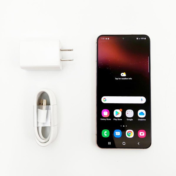 Samsung Galaxy S22 - Unlocked, 128 GB, Rose Gold, 8 GB, SM-S901U1