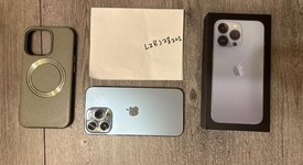 Good
													Apple iPhone 13 Pro - Unlocked, Sierra Blue, 128 GB, A2483, photo 4 of 4