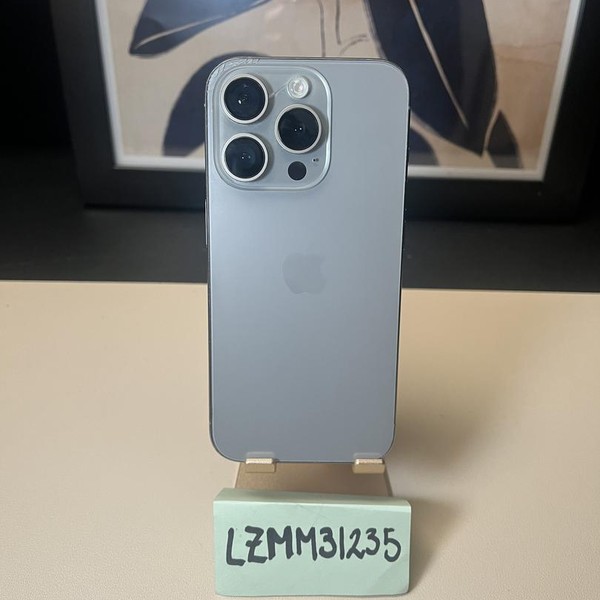 Apple iPhone 15 Pro - Unlocked, 128 GB, Natural, A2848