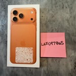 New Apple iPhone 17 Pro Max - Spectrum, 256 GB, Cosmic Orange, A3257