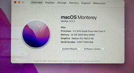 Good
													iMac 2017 27" Retina 5K - I7, 1 TB, 32 GB, photo 4 of 4