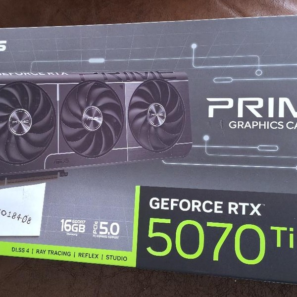 Asus GeForce RTX 5070 Ti - PRIME-RTX507TI-16G, Prime