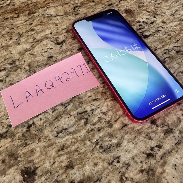 Apple iPhone 14 - Unlocked, 256 GB, Red, A2649