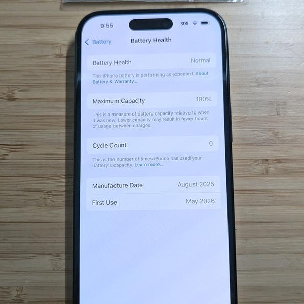 Apple iPhone 16 - Unlocked, 128 GB, Black, A3081