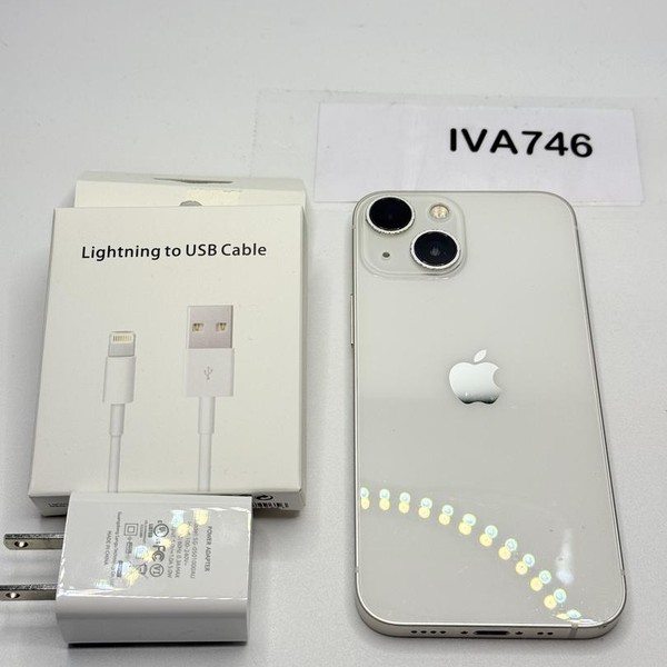 Apple iPhone 13 Mini - Unlocked, 128 GB, Starlight, A2481