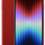 Fair Apple iPhone SE 3rd Gen 2022 - Unlocked, Red, 64 GB, A2595