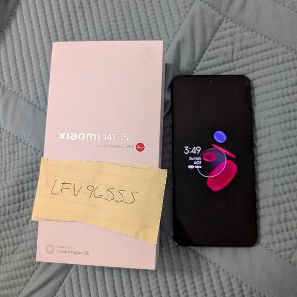 Xiaomi 14T Pro - Unlocked Non-US, 512 GB, TItan Black, 12 GB