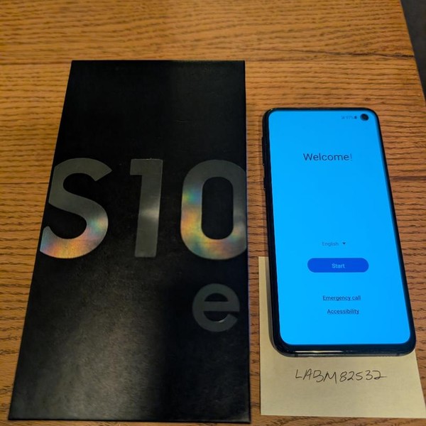 Samsung Galaxy S10e - Verizon, 128 GB, Black, 6 GB, SM-G970U
