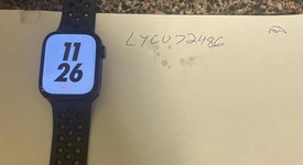 Good
													Apple Watch Series 7 41mm - Unlocked, Midnight, A2475 - Cellular, Nike, photo 1 of 8