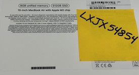 New
													MacBook Air 2023 - 15" - Apple M2, Midnight, 512 GB, 8 GB, photo 4 of 5