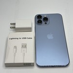 Mint Apple iPhone 13 Pro Max - Unlocked, Sierra Blue, 128 GB, A2484