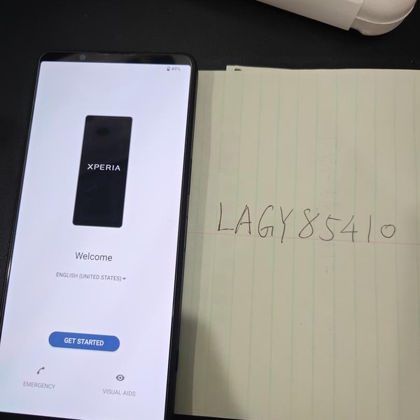 Sony Xperia 1 VII - Unlocked Non-US, 512 GB, Black, 12 GB