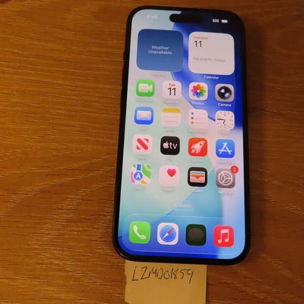 Apple iPhone 15 - T-Mobile, 128 GB, Black, A2846