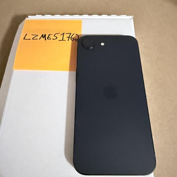 Apple iPhone 16e - Unlocked, 128 GB, Black, A3212