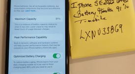 Mint
													Apple iPhone SE 3rd Gen 2022 - T-Mobile, Midnight, 64 GB, A2595, photo 2 of 7