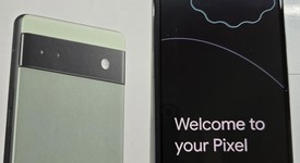 Mint
													Google Pixel 6a - Unlocked, Sage, 128 GB, 6 GB, GX7AS, photo 1 of 4