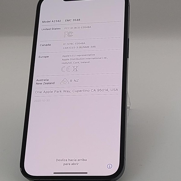 Apple iPhone 12 Pro Max - Unlocked, Pacific Blue, 128 GB, A2342