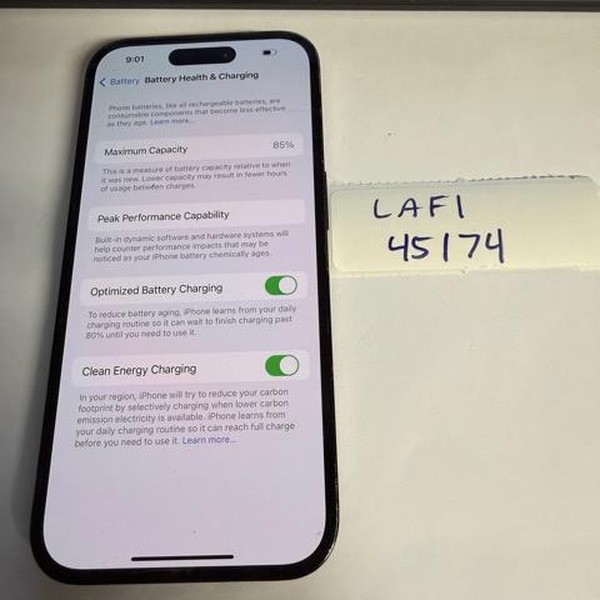 Apple iPhone 14 Pro - Unlocked, 256 GB, Black, A2650