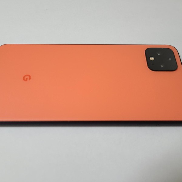Google Pixel 4 XL - Unlocked, 128 GB, Orange, 6 GB, G020J, Google Edition