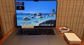 Mint
													MacBook Pro 2021 - 16" - Apple M1 Max, Gray, 2 TB, 64 GB, photo 1 of 8