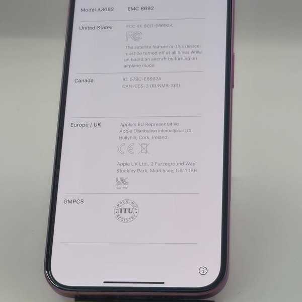 Apple iPhone 16 Plus - Unlocked, 128 GB, Pink, A3082