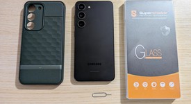 Good
													Samsung Galaxy S23 - T-Mobile, Black, 128 GB, 8 GB, SM-S911U, photo 1 of 19