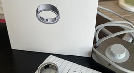 Good
													Oura Ring Gen 4 - Silver, Size 7, photo 1 of 7