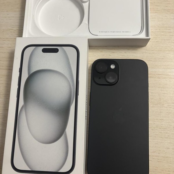 Apple iPhone 15 - T-Mobile, 128 GB, Black, A2846