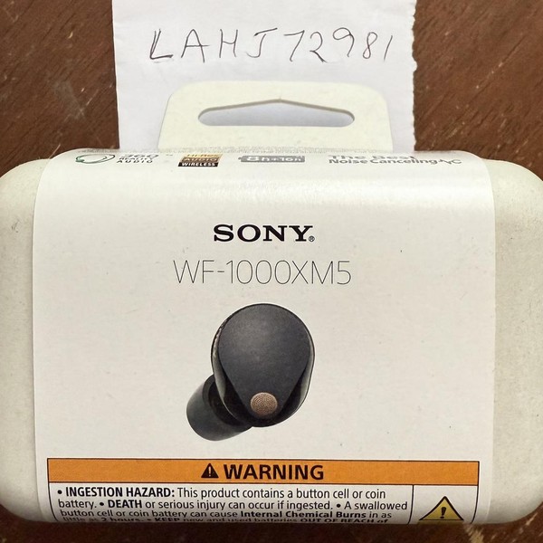 Sony WF-1000XM5 - Black