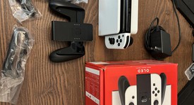 Mint
													Nintendo Switch - OLED - White, 64 GB, photo 3 of 9