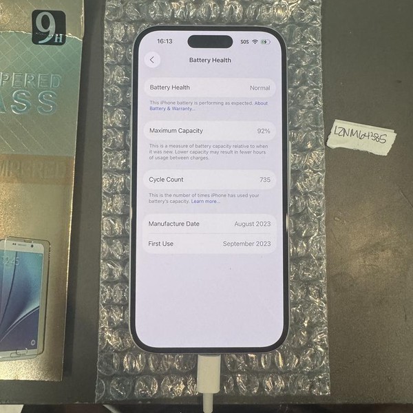 Apple iPhone 15 - Unlocked, 256 GB, Blue, A2846