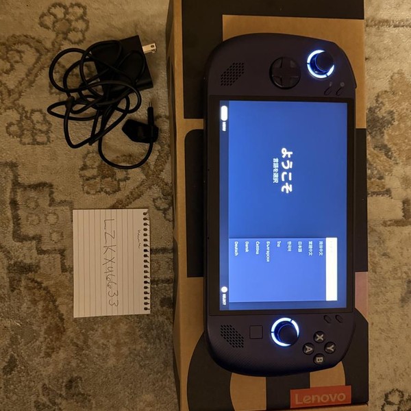 Lenovo Legion Go S - AMD Ryzen Z2 Go, Black, 512 GB, 16 GB