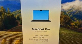 Good
													MacBook Pro Late 2023 (M3) - 14" - Apple M3 Max 16-core, Black, 2 TB, 48 GB, 40-core GPU, photo 2 of 12