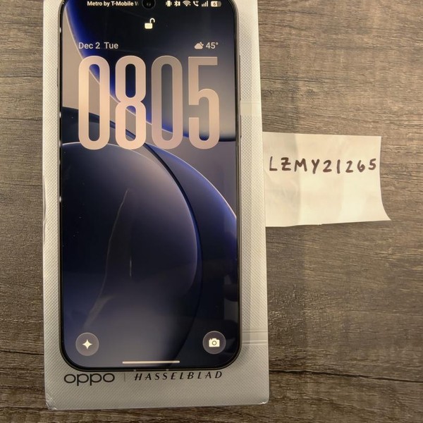 Oppo Find X9 Pro - Unlocked Non-US, 512 GB, Titanium Charcoal, 16 GB