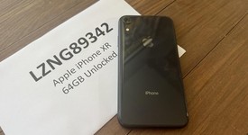 Good
													Apple iPhone Xr - Unlocked, Black, 64 GB, A1984, photo 4 of 4