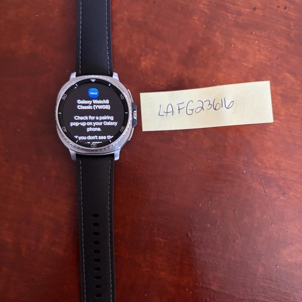 Samsung Galaxy Watch8 Classic - Wi-Fi, Black, SM-L500, 46mm