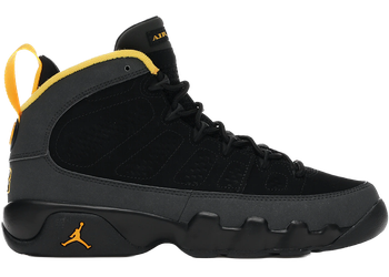 Jordan 9 Retro Dark Charcoal University Gold (GS) for sale