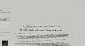Mint
													MacBook Pro 2021 - 16" - Apple M1 Pro 10-core, Gray, 1 TB, 16 GB, photo 3 of 13